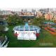 Outdoor Clear Wedding Party Tent With Chairs And Tables Wind Loading 100km / Hour