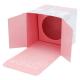 Square Cardboard Packing Boxes Biodegradable Double Sided Printing Packaging Paper Box