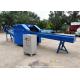 Chemical Plastic Waste Shredder 800mm Twisted Rotary Blade With Sharpener