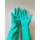 Anti Leakage Green Nitrile Glove 13 Inches  Nitrile Solvent Resistant Gloves