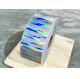 Oil Glue Self Adhesive Holographic Film Roll Mylar type Scratch resistant