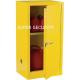 Vertical Lockable Chemical Flammable Storage Cabinet With Two Keys Lock