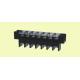 Barrier terminal block 37S-13.0mm 1-15P 600V 50A barrier terminal block connector  37s black with cover barrier strip