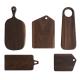 Personalized Rectangular Large Wood Paddle Serving Board Black Walnut Acacia Wooden Boards For Serving Food