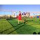 Decorative Playground Synthetic Grass Indoor / Outdoor High Elasticity
