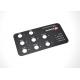 Flat Non Tactile Membrane Switch Keypad With 3M467 Adhesive For Microchip