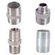 Round Head Stainless Steel Nipples for Pipe Fitting 201/304/316 Male Female Thread