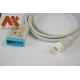 5 Lead ECG Patient Cable 12 Pin Philips M1668A For Patient Monitor
