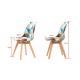Multifunctional Modern Contemporary Dining Room Chairs With Beech Wood Leg