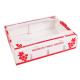 Moisture Proof Vegetable Packaging Box Plastic Corrugated Foldable Boxes