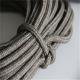 Manufacture Provide Black 6mm Size Round Woven Braided Rope For Patio Chair
