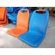 Professional Plastic Bus Seats Simple Body Structure High Load Bearing Capacity