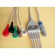 Creative Biolight 5 Lead ECG Lead Wires One Piece With Snap AHA Standard 6 Pin