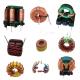 Flat Copper Wire Coil Toroid Choke Inductor Air Core Inductor For Power Supply