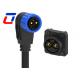 2 Power 1 Grounding 5 Data Outdoor Waterproof Connector 8 Pin M23 Push Locking