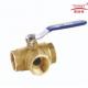 yomtey brass three-way   ball valve