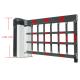 Led 4.5m Fence Heavy Duty Barrier Gates 0.6 Sec Security IP66