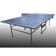 MDF Top 12 Mm Ping Pong Table , Rollaway Table Tennis Table for Indoor