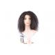 Soft Deep wave Human Hair Lace Front Wigs , 100% Virgin Unprocessed Half Lace Wig