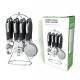 Sustainable ABS Handle Stainless Steel 430 Kitchen Utensils for Durable Cooking Needs