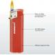 Customizable Dongyi Solid Color Printing Disposable Plastic Lighters