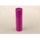 Purple Matt Varnishing Paper Cans Packaging / Cardboard Paper Tube ISO9001