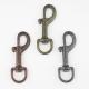 Metal Clasp Hook 9 Colors Eye Swivel Snap Hooks for Dog Leash Eco-friendly Bag Making