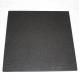 Black recycle anti-slip durable high density rubber tile