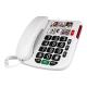 Remote Control SOS Big Button Telephone With Braille Desktop Telephone