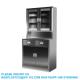 Lab Furniture Supplies Factory Customized Laboratory 6 Door Metal Stainless Steel Cabinet with Drawers
