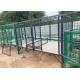 Outdoor Large Galvanized Welded Wire Pet Fence Enclosure House Dog Run Kennel