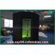 Inflatable Photo Studio Eight Angle Led Inflatable Photo Booth Tent Photobooth Props With Door Curtain