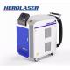 Handheld 1064nm IPG Fiber Laser Cleaning Machine For Iron Surface Paint Removal