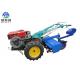 Standard Twin Walk Behind Tractor For Corn Harvester 22hp 0.6L/H Fuel Consumption