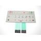 Moisture Proof LED Membrane Switch Embossed Tactile Keypad For Medical