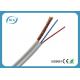 TV AV Distribution Flexible Coaxial Cable With 2 Core High Temperature Resistant