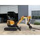 CE Certificate 2 Ton Hydraulic Mini Excavator 0.07m3 Bucket