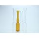 Empty Glass Ampoules 1ml Capacity For Liquid Medical YBB / ISO Standard