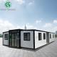 Easy Installation Sleek Expandable Prefab House Sustainable Solutions ODM