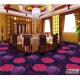 Rose Printed Nylon Polyester Carpet For Restaurant Room Anti - Fatigue Feature