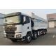 SHACMAN 8x4 440HP EuroV Heavy Dump Truck White 20 - 30 Tons Tipper Dump Truck