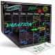 16'' X 11.75'' Magnetic Fridge Calendar Magnetic Dry Erase Wall Calendar Fridge Memo Pad