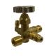 80MM OEM 5 Way Brass Valve CNC Machining Components For Pipe Connector