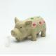 Wholesale Color customize Oinking Latex Squeaky dog toy pig