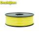 3D Printer Filament Pla 1.75 Mm / 3.0mm Yellow Color 1 Kg Weight