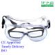 Anti Chemical PPE Safety Goggles Lightweight Clear Color For Eye Protection