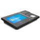 RFID Windows 7 Desktop Self serving barcode scanner terminal with Capacitive Fingerprint function