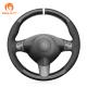 Hand Stitched Carbon Suede Steering Wheel Cover for Alfa Romeo Giulietta 2000-2010