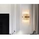 High Brightness Indoor Modern Wall Sconces 7000lm E14*2 Crystal Sconce Lights