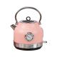 304 Stainless Steel 1.7 Liter Electric Tea Kettle 240V With Dry Boil Protection